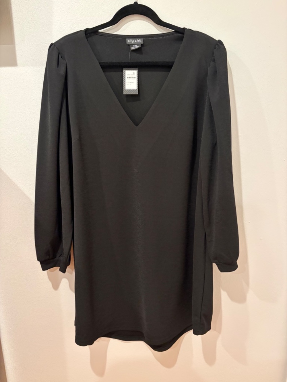 Quiero Long Sleeve Shift Dress Size LARGE PLUS